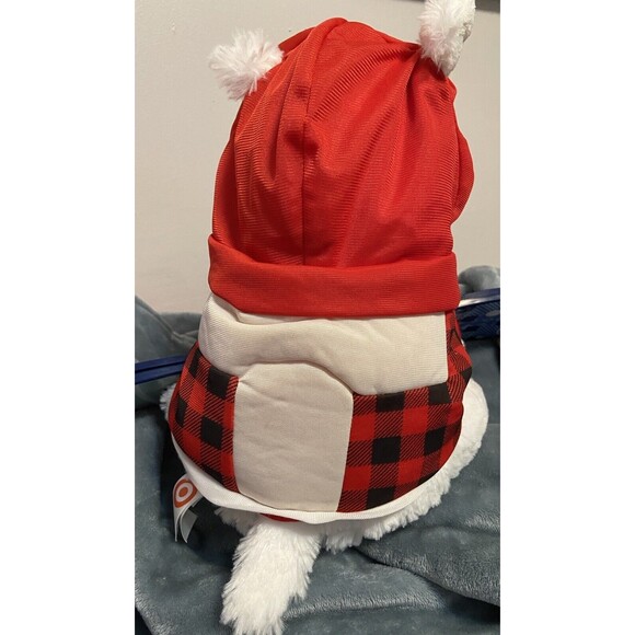 Target Stores 2013 Holiday Bullseye Dog  Plush Snowboard Hoodie 12” Toy Has Tag - Picture 6 of 16